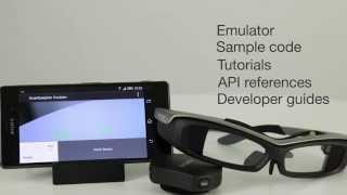 Introducing Sony’s SmartEyeglass and how to develop apps [upl. by Enomad]