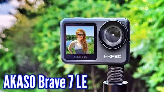 Akaso Brave 7 LE Action Camera Review  The TRUTH [upl. by Dnilasor]