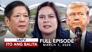 UNTV Ito Ang Balita Weekend Edition  March 1 2025 [upl. by Alakcim]