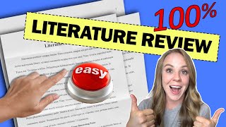 Survive and DOMINATE Your First Literature Review [upl. by Benil]