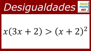 DESIGUALDADES CUADRÁTICAS  Ejercicio 2 [upl. by Nitnelav770]