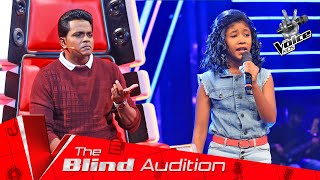 Dahamsa Arundathi  hallelujah  Blind Auditions [upl. by Greabe]