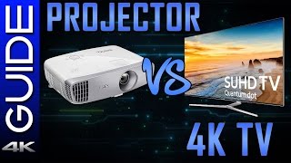 Should You Buy a Projector  TV vs Projector [upl. by Nivre337]