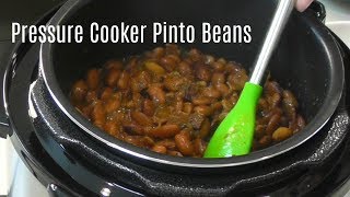 Pressure Cooker Pinto Beans  No Soak Quick Cook Beans  Cosori 2 Quart Electric Pressure Cooker [upl. by Ycnay27]