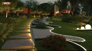 Backyard Lighting Ideas 2023 Outdoor Lighting Backyard Garden Landscape Lighting [upl. by Baras]