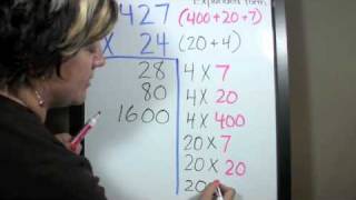 Partial Products Multiplication Strategy [upl. by Mor873]