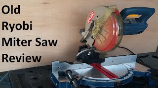 Ryobi 10 inch Compound Miter Saw Review Model TS1340 [upl. by Saffren]