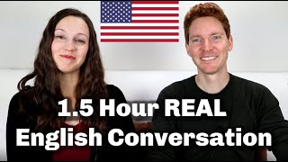 15 HOUR English Conversation Lesson [upl. by Sirrad]