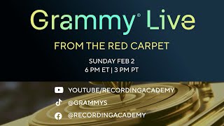 2025 GRAMMY Live From The Red Carpet  67th GRAMMY Awards [upl. by Ait929]