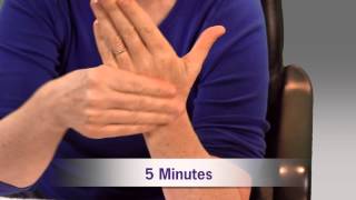 How to Reduce HandWrist Swelling [upl. by Latnahs290]