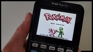 Playing Pokemon On a CALCULATOR [upl. by Sine]