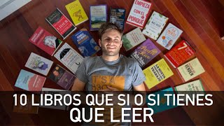 10 Libros que te CAMBIAN la VIDA Y en que ORDEN Leerlos 😉 [upl. by Nitfa]