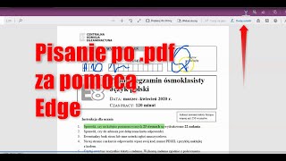 Pisanie po PDF za pomocą Edge [upl. by Uel]