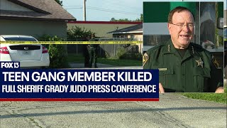 Sheriff Grady Judd press conference [upl. by Yereffej]