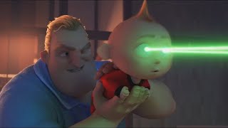 Incredibles 2  Memorable Moments  Fight Scenes [upl. by Ellak651]