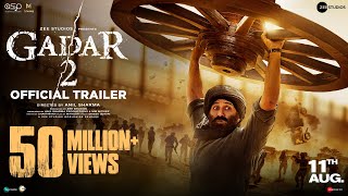 Gadar2 Official Trailer  11th August  Sunny Deol  Ameesha Patel  Anil Sharma [upl. by Anhaj928]