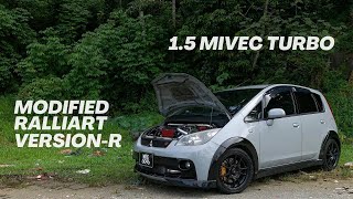 MODIFIED COLT RALLIART VERISONR  DAILY DRIVEN POCKET ROCKET [upl. by Farris]