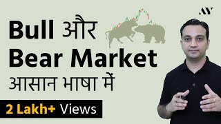 Bull Market amp Bear Market  Explained in Hindi [upl. by Battat]