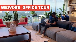 WEWORK OFFICE TOUR amp REVIEW  Coworking Office Tour  Salesforce Consultant [upl. by Sirah481]