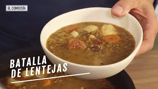 Batalla de recetas ¿quién hace las mejores lentejas  EL COMIDISTA [upl. by Kcirttap]