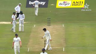 Virat Kohli Flips Bails To Help Team India Ride Some Luck  SA vs IND [upl. by Celik992]