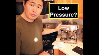 Low Pressure   Breville Barista Express [upl. by Cramer]