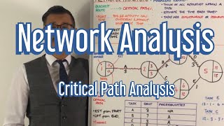 Network Analysis  Critical Path Analysis  A Level Business [upl. by Ardra]