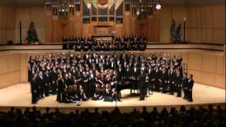 Twas the Night Before Christmas  University of Utah Combined Choirs [upl. by Dzoba252]