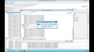 Using LSI MegaRAID Storage Manager in Windows to recover from Unconfigured Bad disks [upl. by Cargian436]