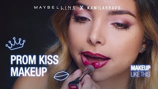 How To Easy Red Lip Tutorial ft Kamila Bravo [upl. by Ynahirb]