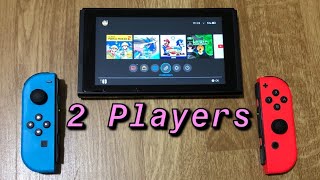 HOW TO PLAY With 2 PLAYERS CoOp Games Nintendo Switch [upl. by Giacinta964]