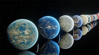 Habitable Exoplanets Сomparison 3D [upl. by Aznarepse2]