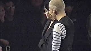 Madonna on Gaultier Fashion Show 1992 Erotica  Vogue Cartoon MTV [upl. by Ute]