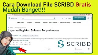 Cara Download File Scribd Mudah Banget [upl. by Hallette]