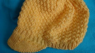 How to Add a Brim to Your Knitted Hat [upl. by Aurthur]