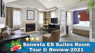 Sonesta ES Suites Room Tour  Review [upl. by Ilene546]