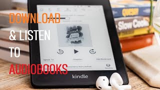 How to Download and Listen to Audiobooks On Kindle Paperwhite [upl. by Sivrat]