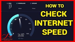 How to Check Your Internet SPEED [upl. by Normak330]