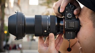 AMAZING Sigma 2470mm for Sony FE USER EXPERIENCE REVIEW 2020 [upl. by Erickson342]