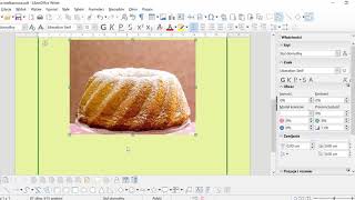 LibreOffice Writer Opracowanie tekstu Formatowanie obrazu [upl. by Ardnosak]