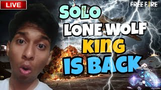 Free Fire Live 🔴 Lone Wolf King 🥴Yanva Gaming 😁 With Comeback Challenge 😂 ff freefire YanvaGaming [upl. by Alletniuq]