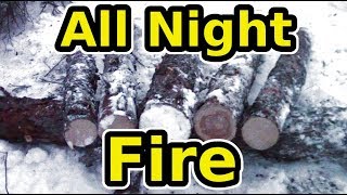 Learn The Siberian All Night Log Fire [upl. by Inat914]