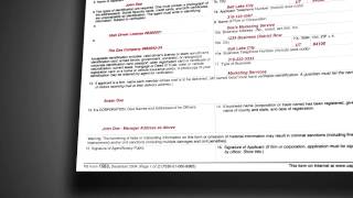 Filling out the Application for Delivery of Mail through Agent  USPS 1583 form [upl. by Perice812]