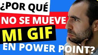 ¿Cómo INSERTAR un GIF en POWER POINT ✅【Para que funcione en 2023】 [upl. by Halona]