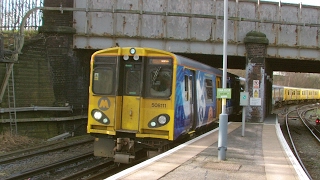 Half an Hour at 216  Birkenhead North Station 1022017  Class 507 508 terminus [upl. by Yrrek]