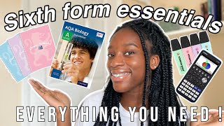 what you actually need for sixth form stationery essentials haul new year 12s [upl. by Joachima]