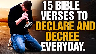 Gods Bible Promises To Decree and Declare Over Your Life [upl. by Ainala]