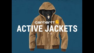 Product Spotlight Carhartt Active Jackets [upl. by Teague]