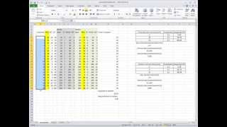 Ch1202 Queuing Problem Simulation in Excel [upl. by Anton]