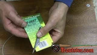 How to Use a Nail Knot Tool  Tying the Nail Knot with Cortland Tie Fast [upl. by Hairaza]